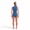 Colete de mulher em neoprene azul Yulex®