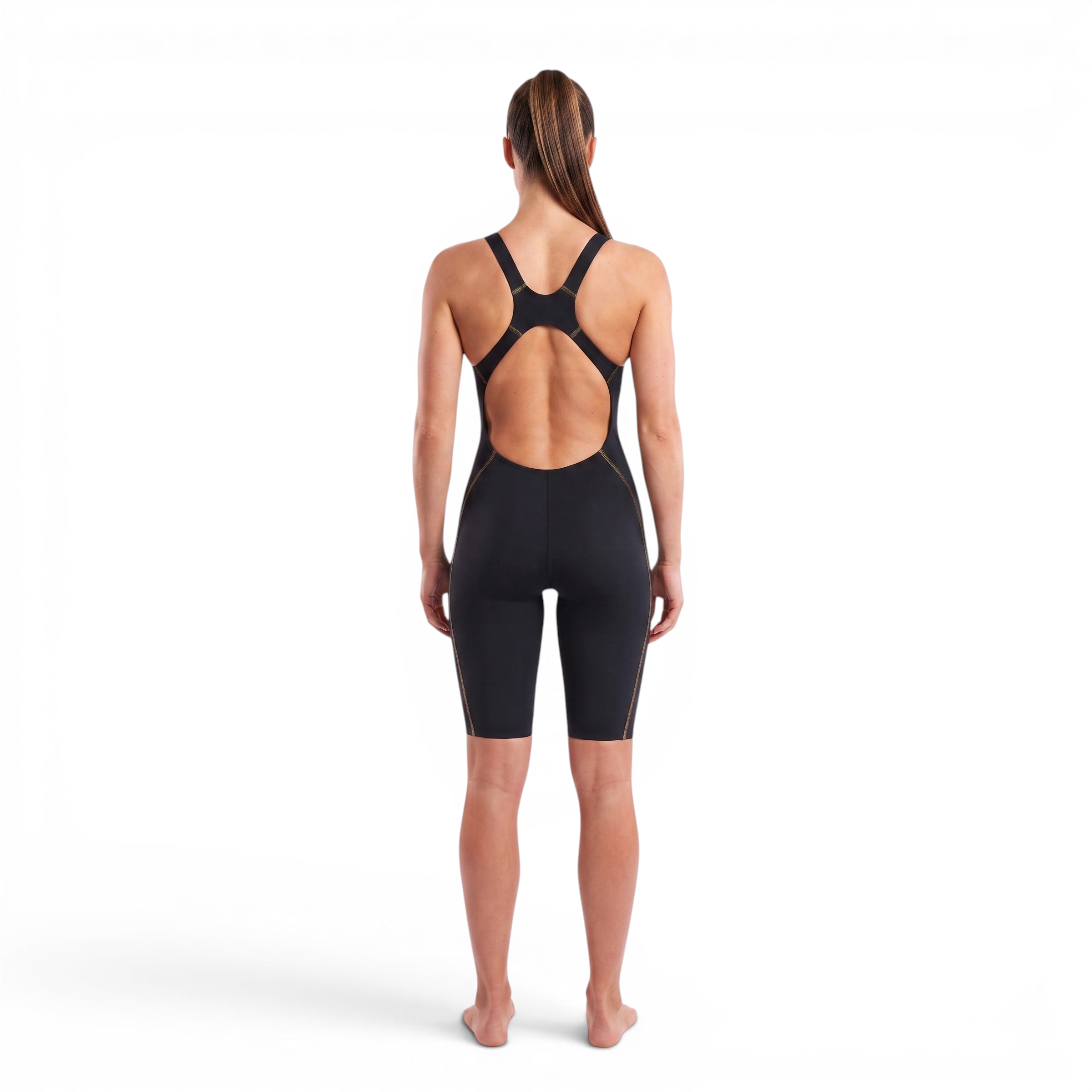 Fato de Banho FINA MF-X Kneeskin Performance Gold para mulher