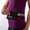 Cinto para número de corrida com bolsa em neoprene