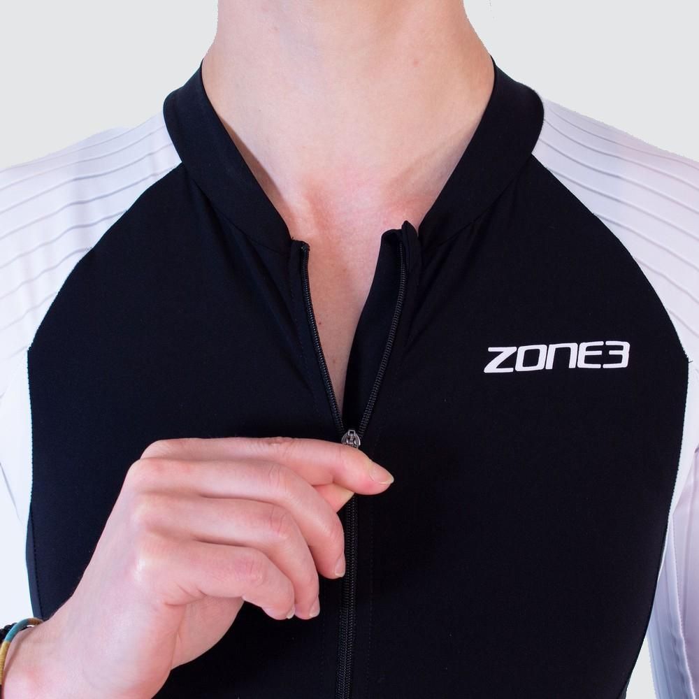 Lava Long Distance Full Zip Short Sleeve Trisuit - ZONE3 UK
