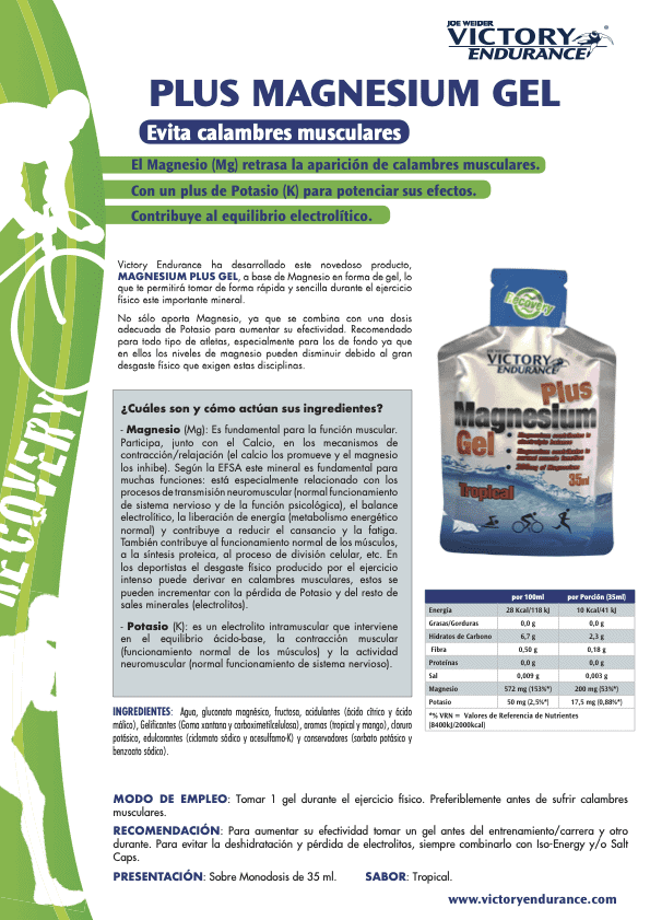 MAGNESIUM PLUS GEL 35mlx12
