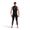 Hombre con el neopreno sin mangas Ascend, mostrando el diseño y el ajuste de la espalda, ideal para deportes acuáticos.