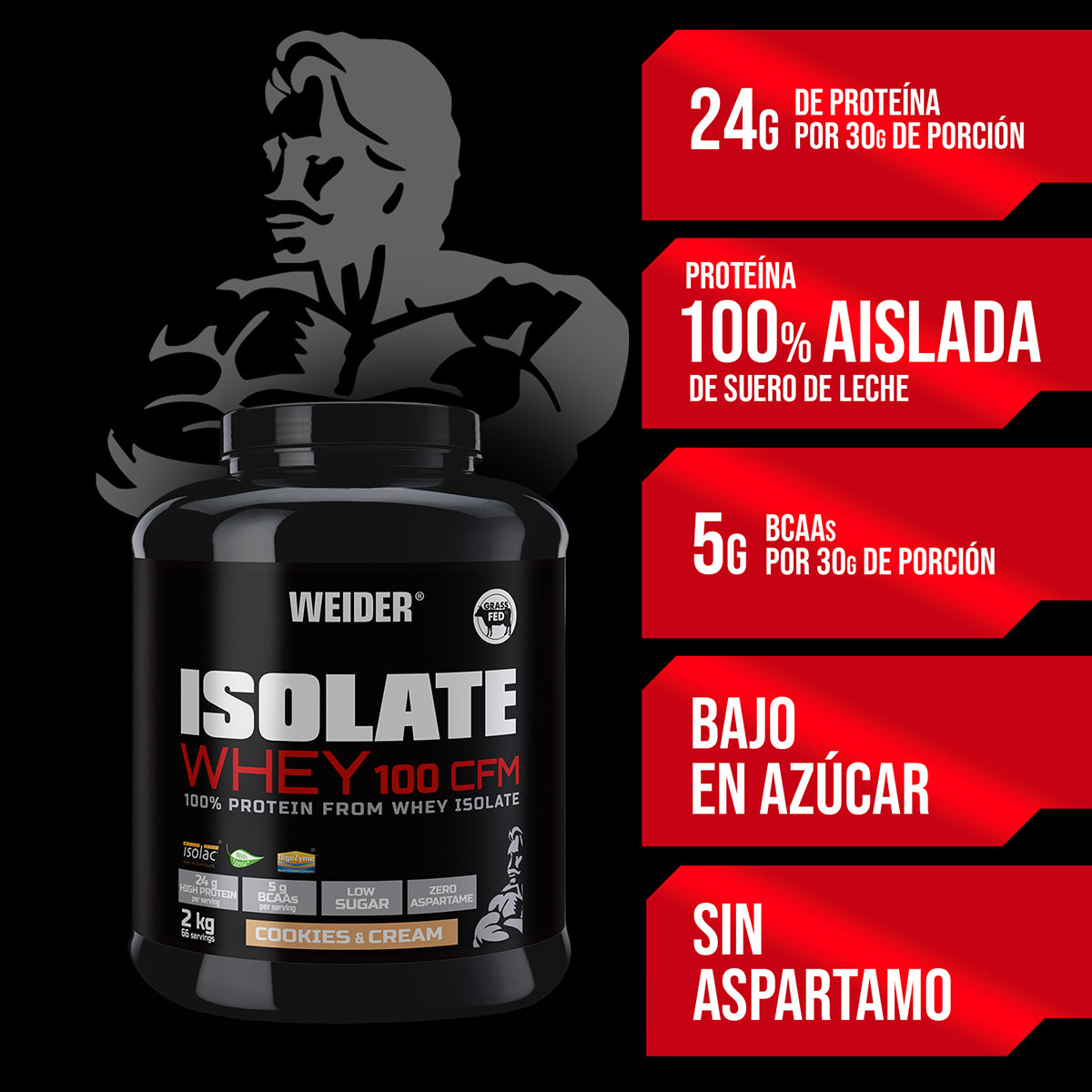 Isolate Whey 100 CFM 2Kg