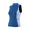 Colete de mulher em neoprene azul Yulex®