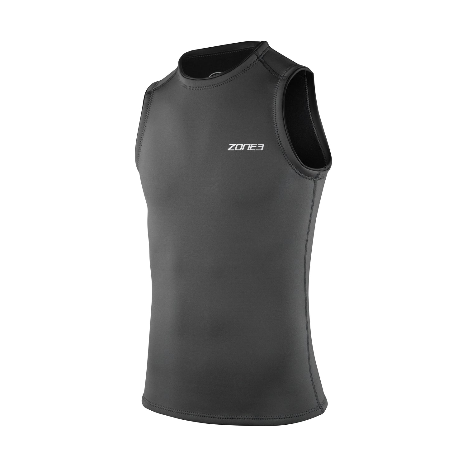 Colete de neoprene preto para homem Yulex®